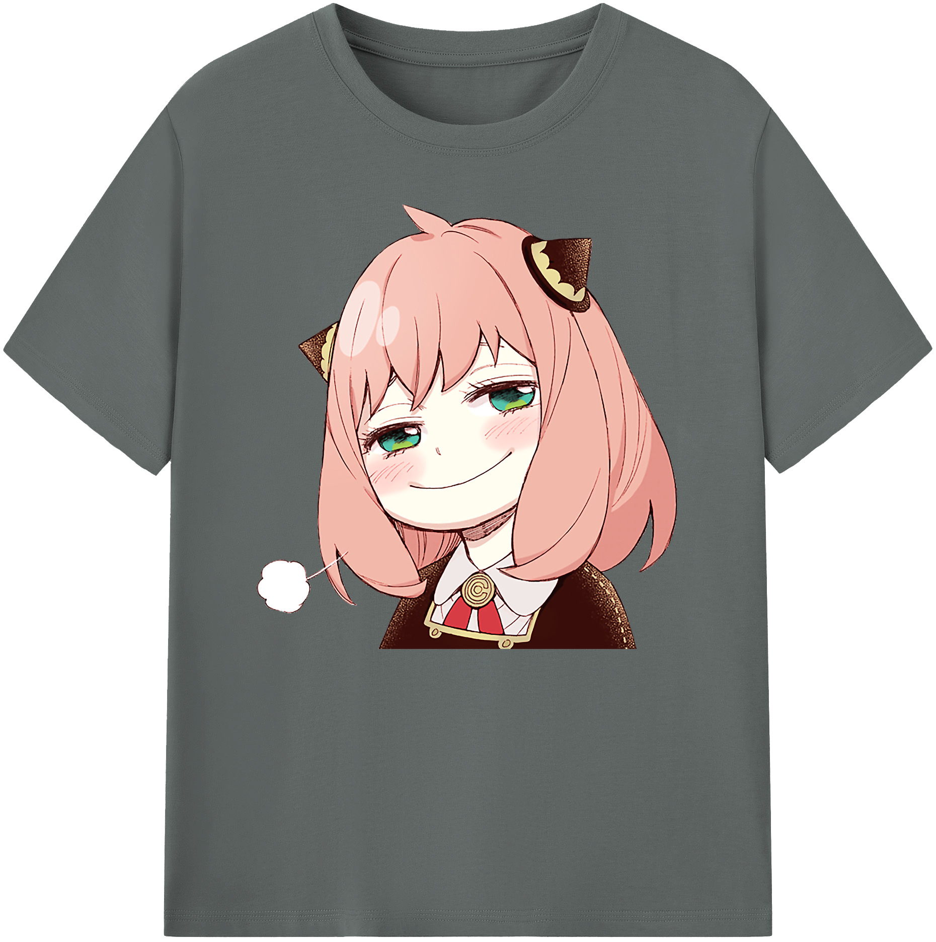（画像用） SPY×FAMILY间谍家家酒 綿100％ メンズ半袖Tシャツ｜肌触りやわらか＆通気性